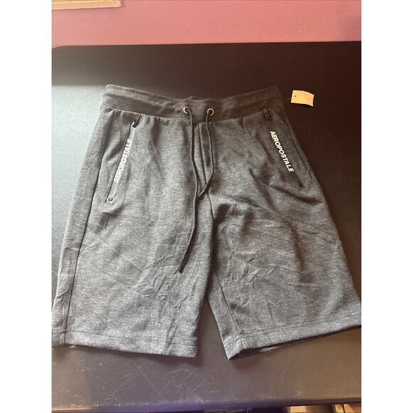 Aeropostale Aero Jogger Shorts Mens Small Pull On Drawstring NWT - Picture 1 of 8